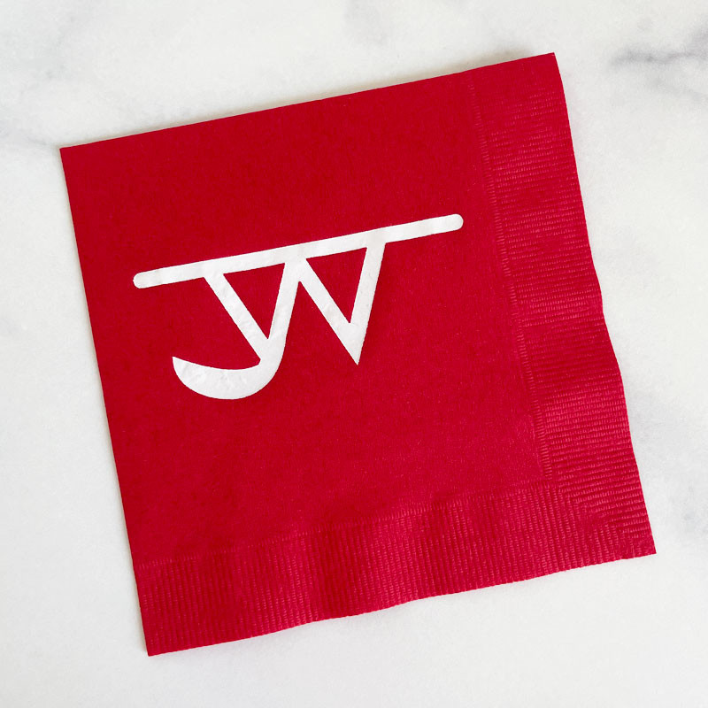 Your Logo Napkins Fully Custom HighQuality FoilPressed Napkins