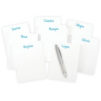 personalized notepads memo pads