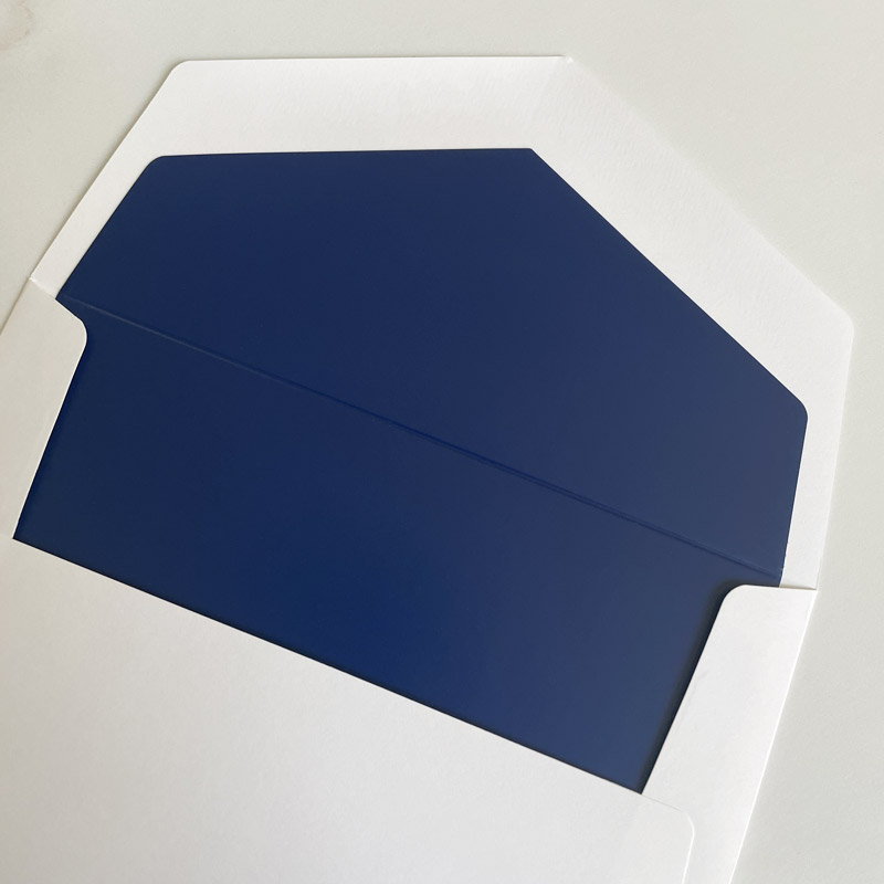 Premium Xpress Flat Bordered Cards for Women - Raised Ink Stationery Set, EG1097