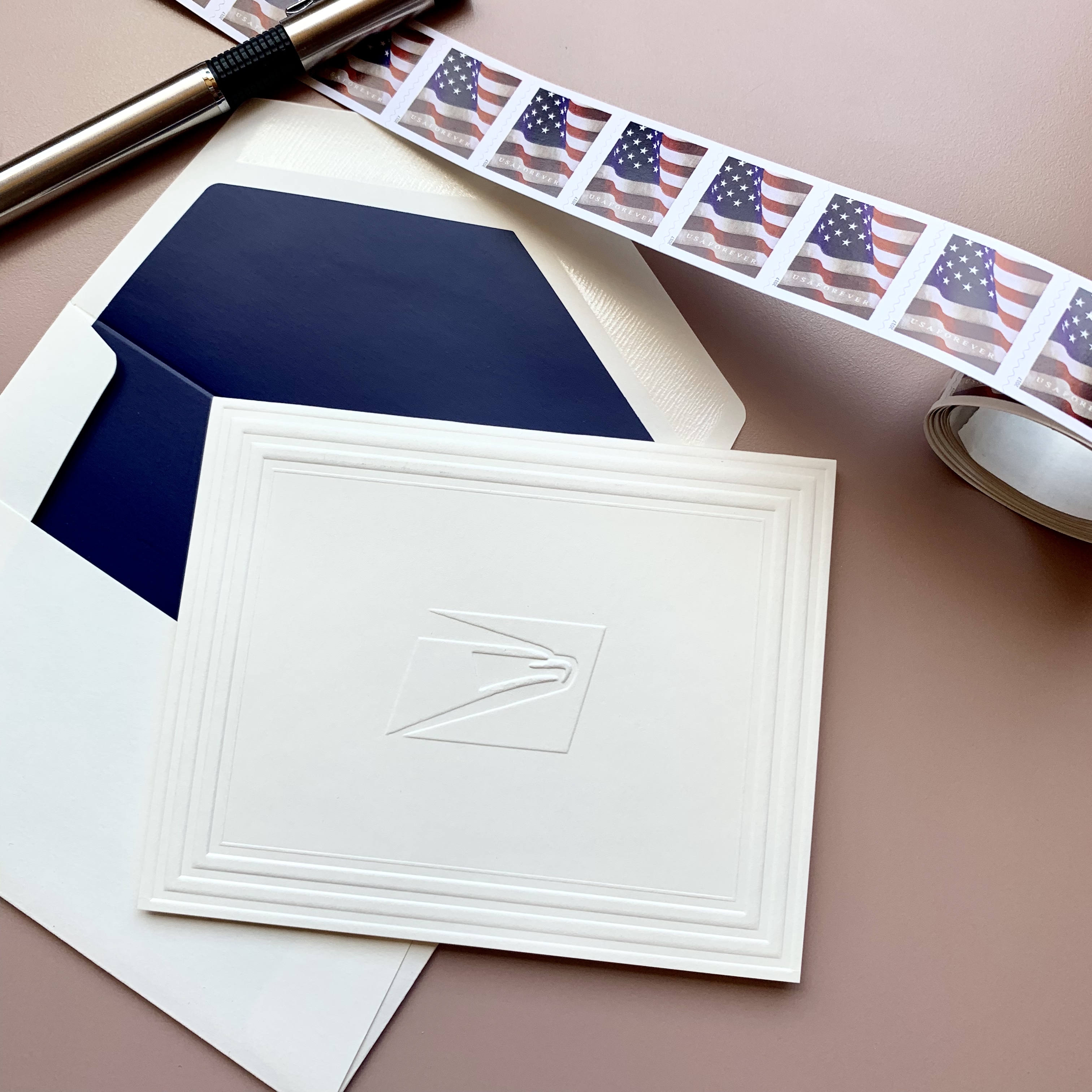 ◇LE MASQUE◇ Dough Compact Business Card Banknote Women’s Your Logo Embossed on Fold Notes (4