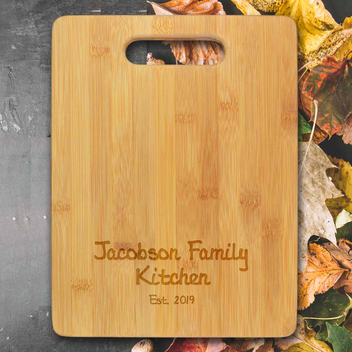 Buy Hand Made Personalized Cutting Board, Engraved Cutting Board