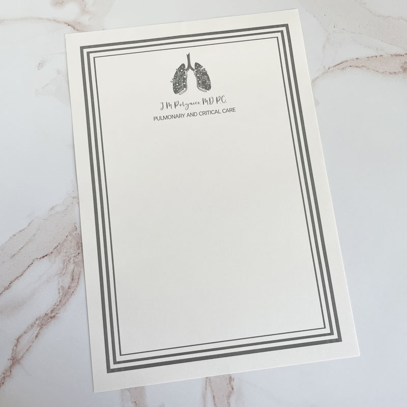 世界のレターヘッド・デザイン BUSINESS STATIONERY 2冊 Personalized Business Letterhead - Raised Ink Letter Sheets