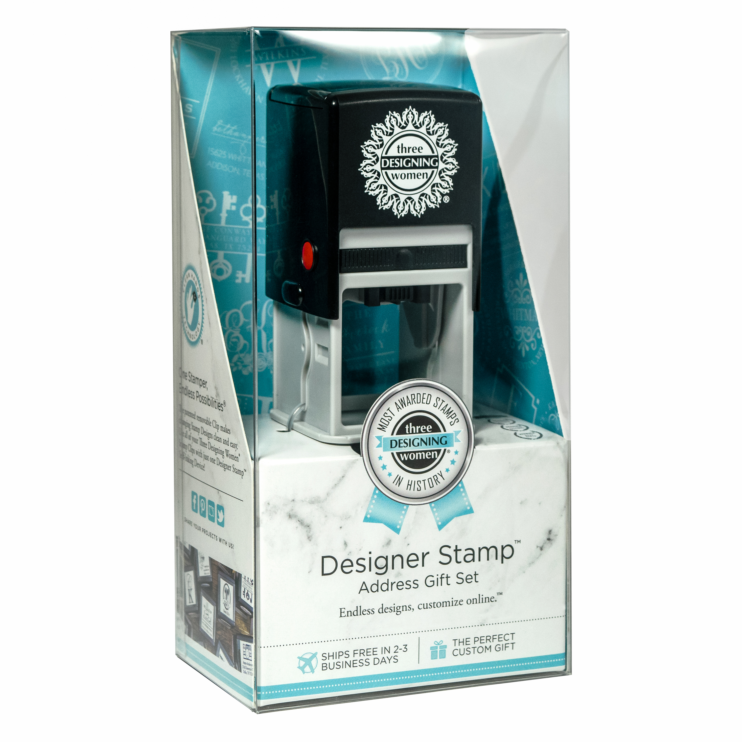 Thank You Personalized Self-Inking Address Stamp