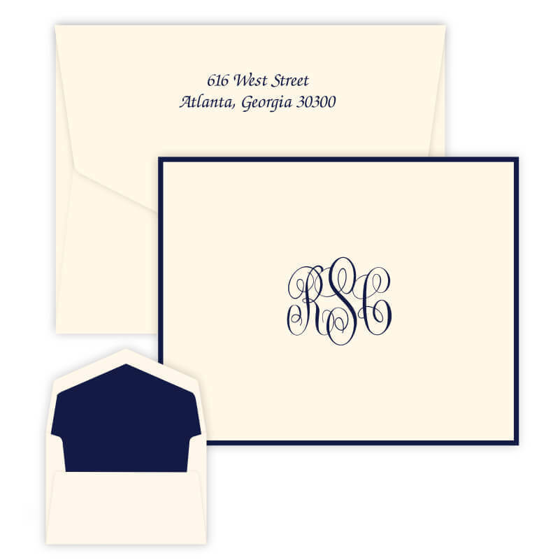 fold note stationery folded note cards folded stationery cards folded note card