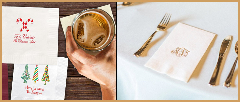 Personalized Napkins at StationeryXpress.com