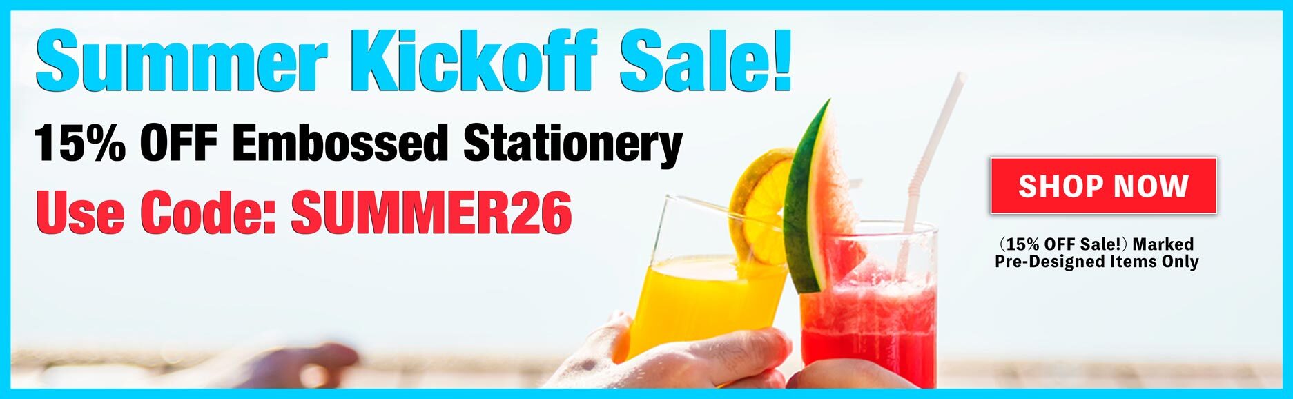 15% OFF Stationery Sale Graphic at StationeryXpress.com