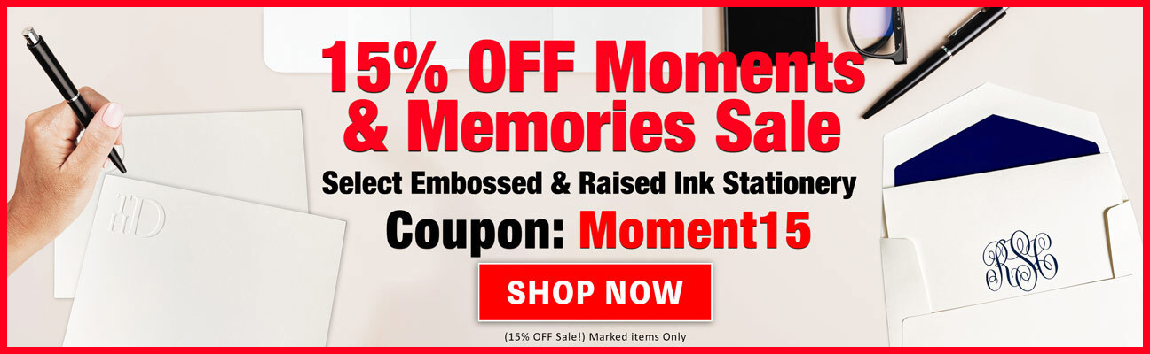 15% OFF Stationery Sale Graphic at StationeryXpress.com