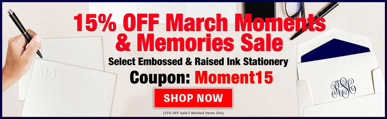 15% OFF Stationery Sale Graphic at StationeryXpress.com