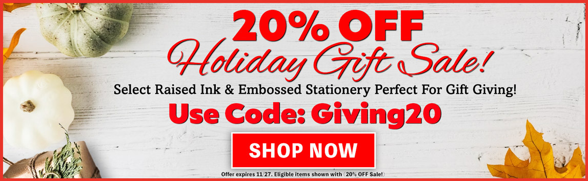20% OFF Stationery Gift Giving Sale at StationeryXpress.com