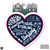 Sterling Heart Rugged Sticker