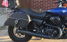 Andys' '16 Harley-Davidson Street 500 w/ Motorcycle Saddlebags