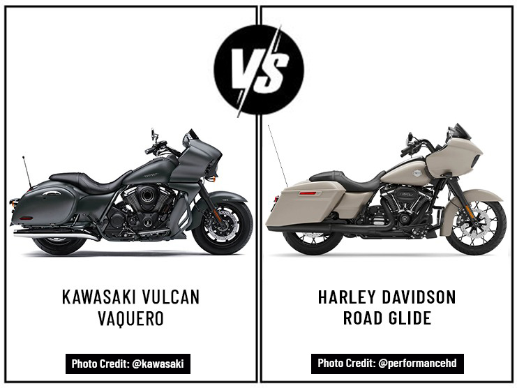 kawasaki voyager vs harley road glide