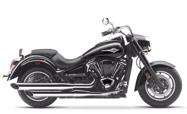Viking Skarner Large Shock Cut-Out Leather Motorcycle Saddlebags for Harley Street 500