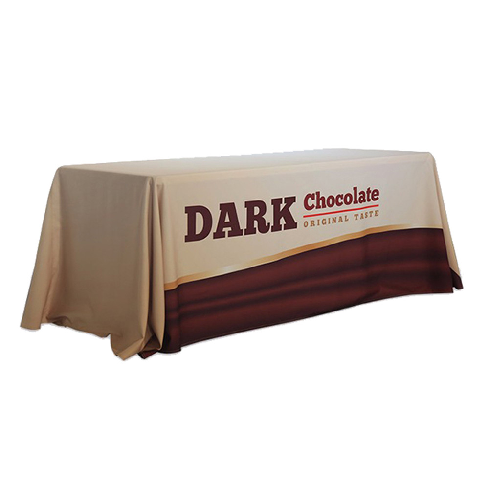 6ft 3 Sided Economy Dye Sublimation Tablecloth 6ft 3 Sided Economy Dye Sublimation Tablecloth