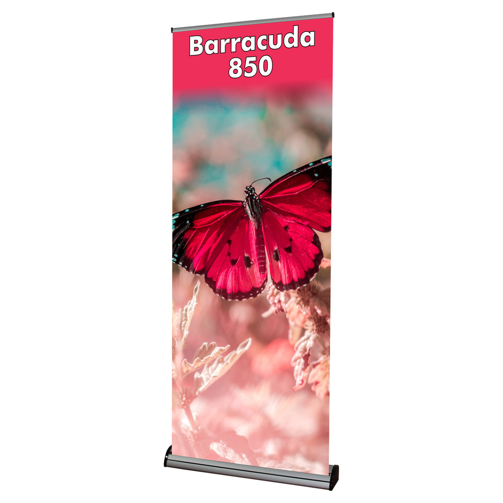 Barracuda 850 Retractable Banner - 33.5" x 83"
