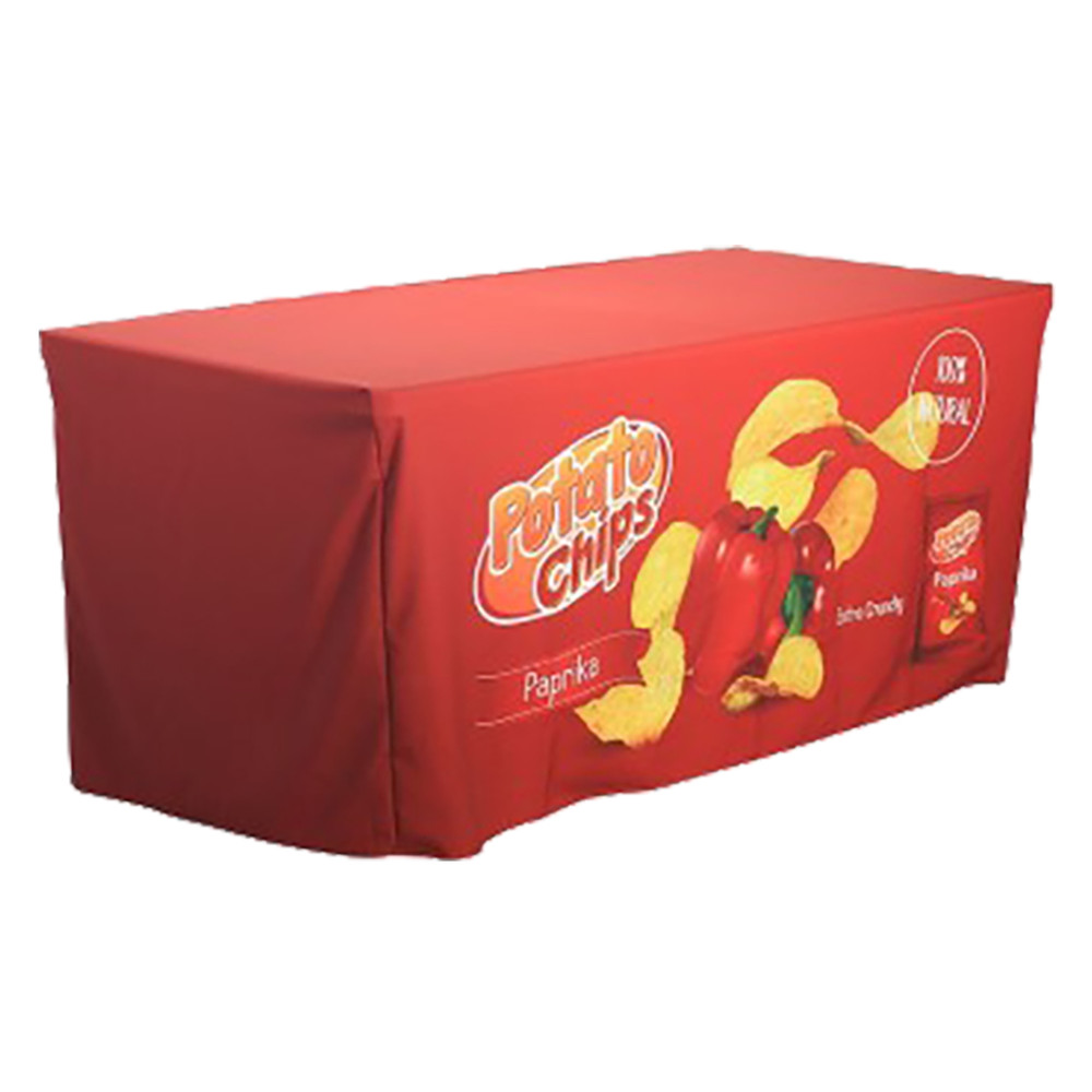 6ft Fitted Zipper Back Tablecloth