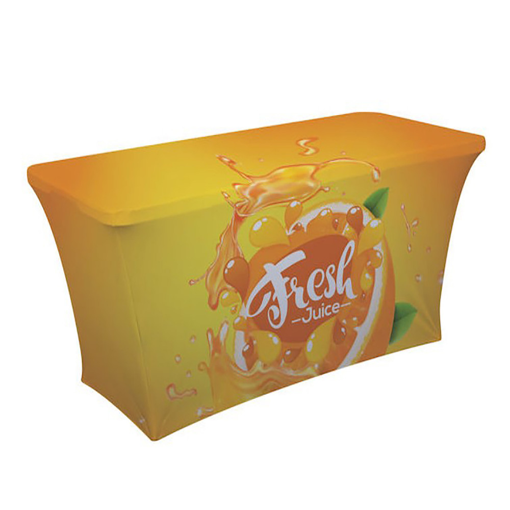 4ft Stretch Zipper Back Dye Sublimation Tablecloth 4ft Stretch Zipper Back Dye Sublimation Tablecloth