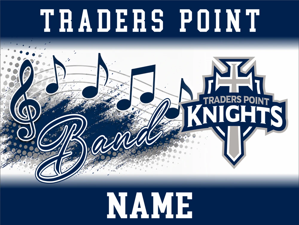 Traders Point Band 18in x 24in Single Sided Yard Sign