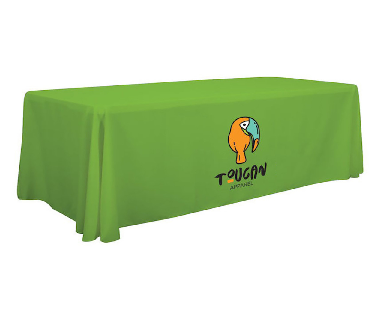 8ft 3 Sided Economy Tablecloth