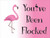 You've Been Flocked Yard Sign - 18" H x 24" W