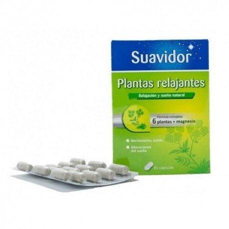 Suavidor plantas relajantes 45 caps