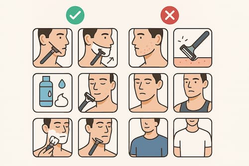 Common mistakes that trigger razor bumps