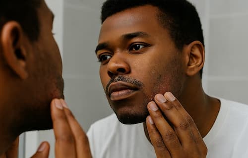 Grain-first gentle shave vs aggressive against-the-grain