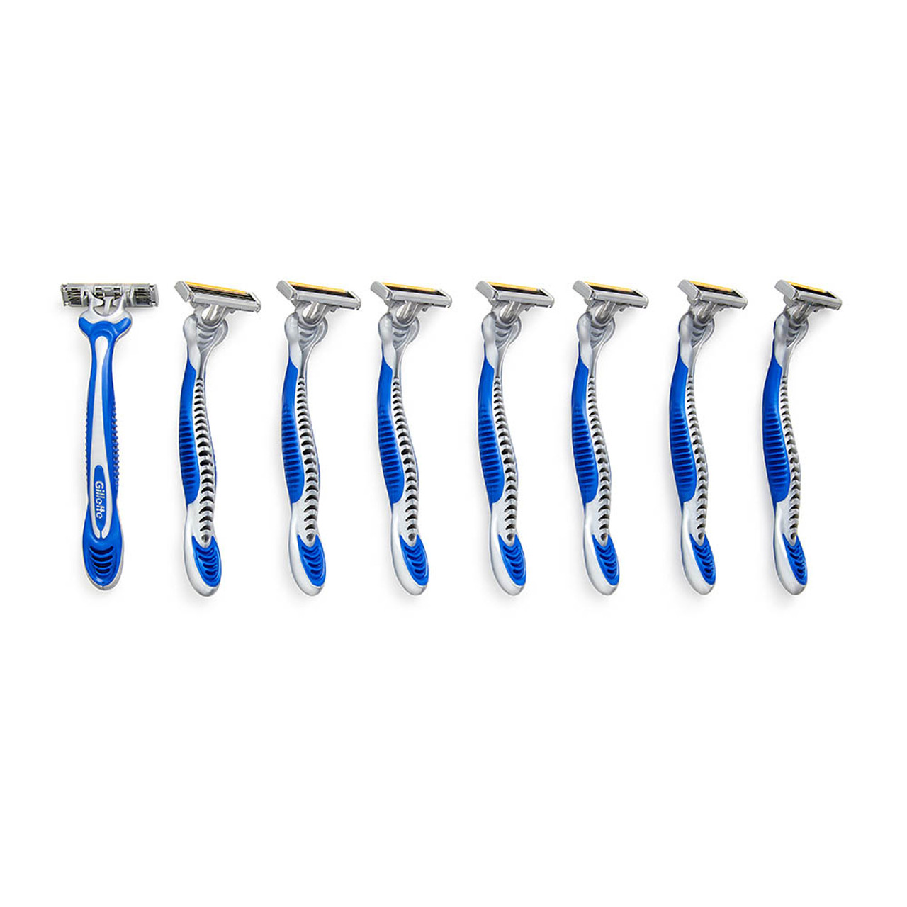 Gillette Sensor Excel 10 Blades + Shaver with 3 Replacement Blades