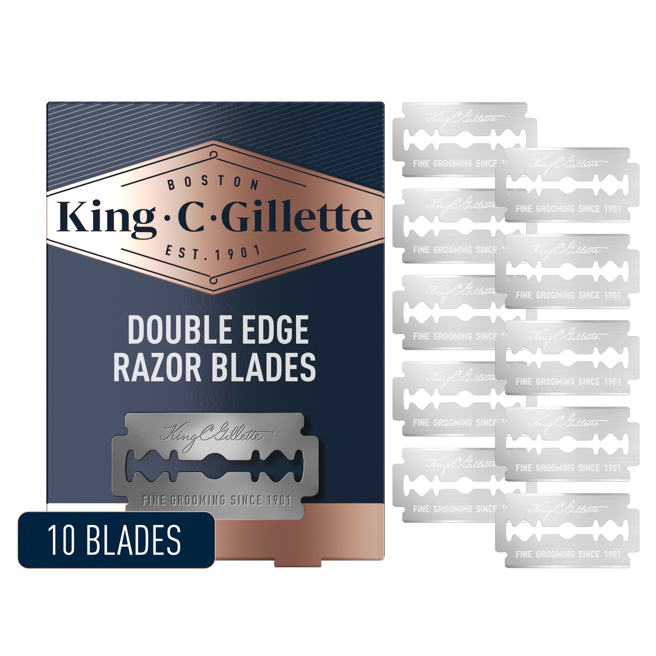 King C. Gillette Double Edge Safety Razor Blade Refills