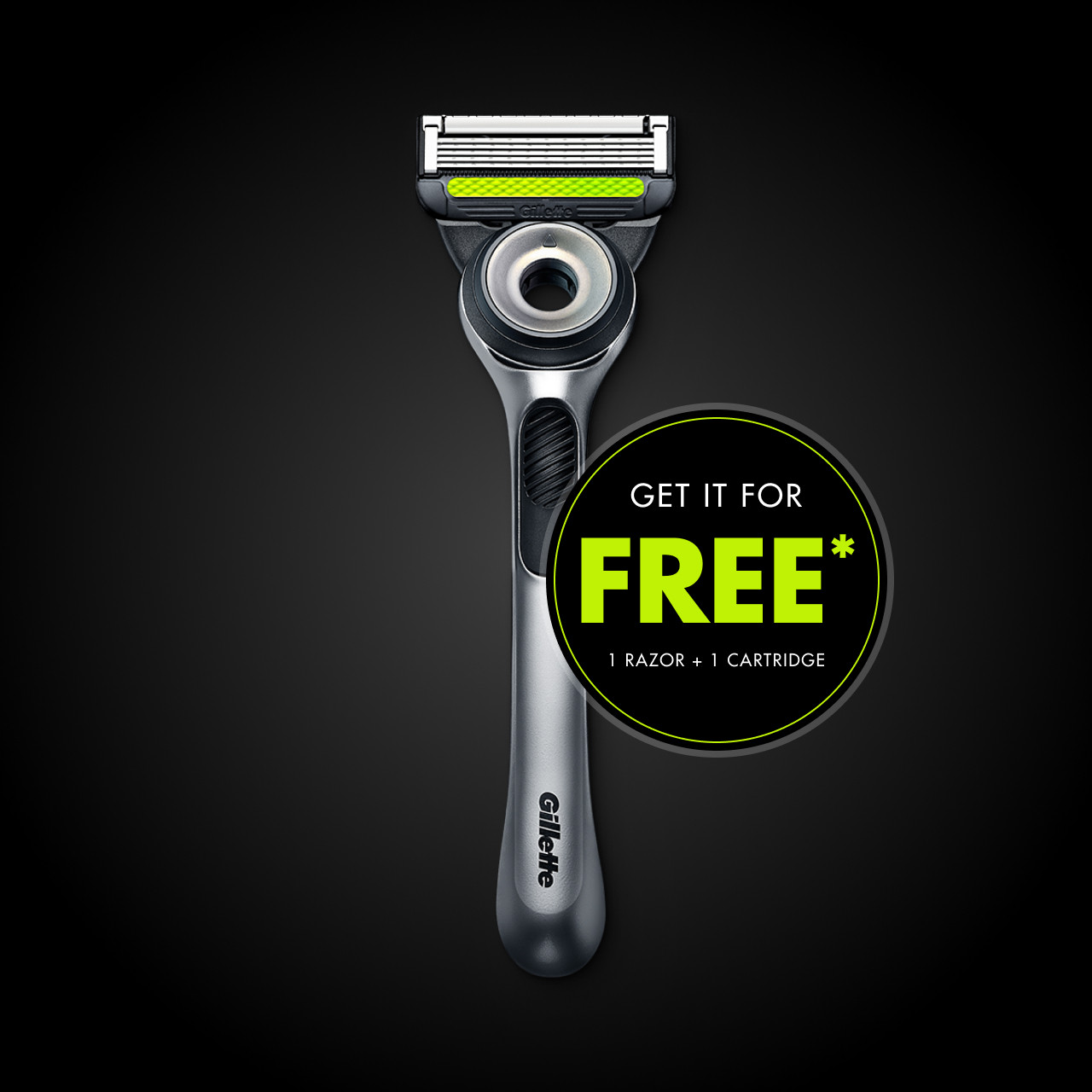 Free GilletteLabs Starter Kit: Razor Handle and Exfoliating Bar