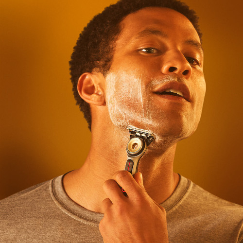 Shaving with the Heated Razor by GilletteLabs is like getting a hot towel shave every day Shaving with the Heated Razor by GilletteLabs is like getting a hot towel shave every day