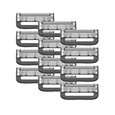 GilletteLabs Razor refill blades in a 12‑count pack designed for smooth, long‑lasting shaves