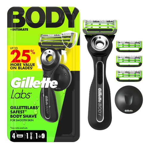 GilletteLabs Body and Intimate Razor Full Set for Men | Gillette®
