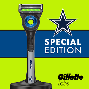 GilletteLabs Official Cowboys Licensed Razor