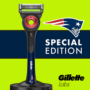 GilletteLabs Official Patriots Licensed Razor