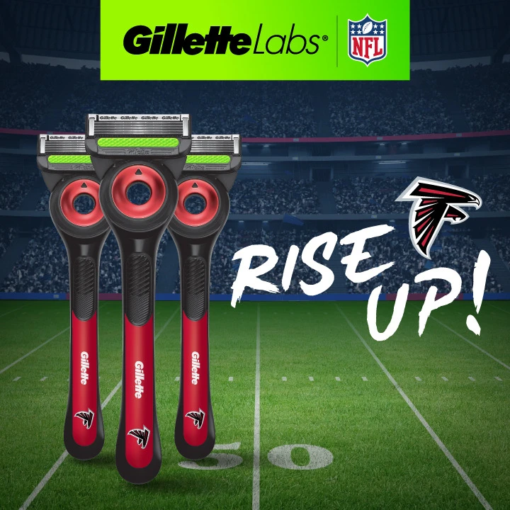 GilletteLabs Official Falcons Licensed Razor