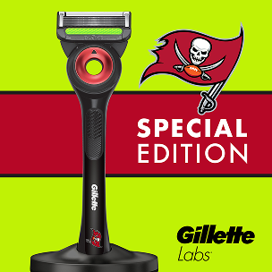 GilletteLabs Official Buccaneers Licensed Razor