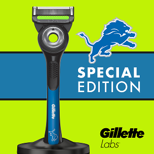 GilletteLabs Official Lions Licensed Razor