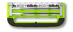 GilletteLabs Body and Intimate Razor Blade Cartridges