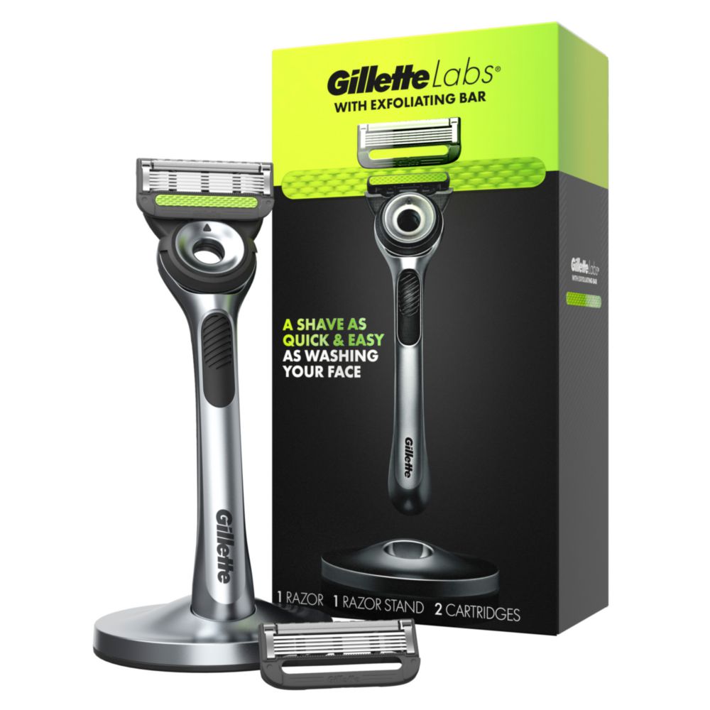 Gillette King C. Shave & Edging Razor - Rasoio uomo con rifinitore