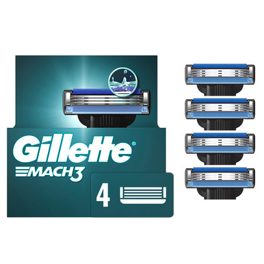 Pack De 10 Lames De Rechange Gillette MACH3+ - Pour Rasoir Mach3 - Fabriqué En Allemagne