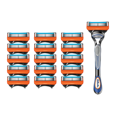 Fusion5 (1 Handle + 16 Refill Blades) - Gillette