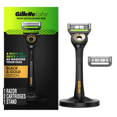 10【新品12個】Gillette Labs BLACK & GOLD image_20__06746.1749835042.386