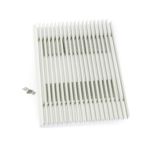 Amana PBAGK01TB Exterior Louvered Aluminum Grille-Stonewood - 26″