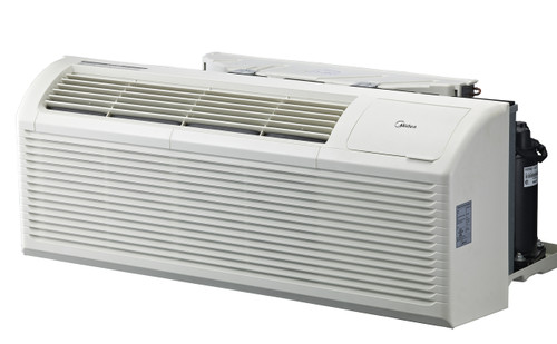 Midea - 15,000 BTU PTAC Unit - MP15HMB32 - Digital Controls - Heat Pump - 20a - 208/230v