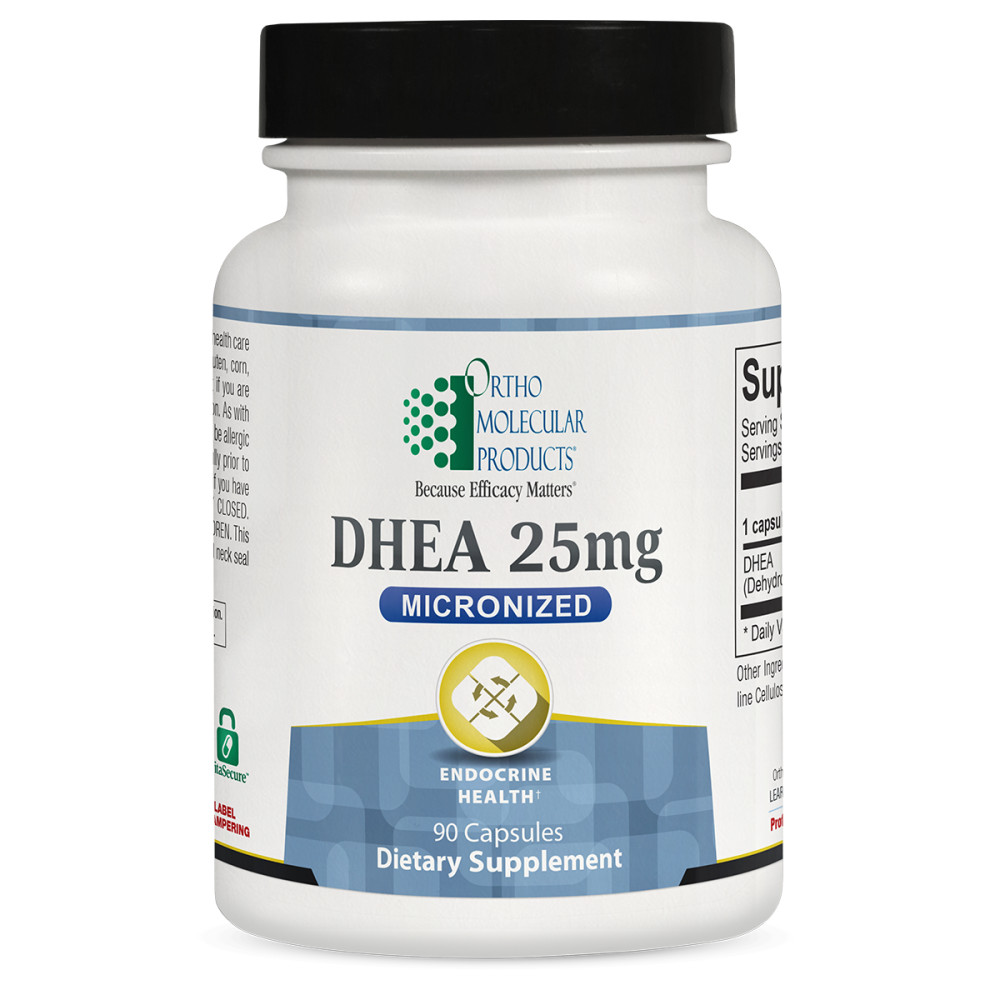 DHEA 25mg - Ortho Molecular