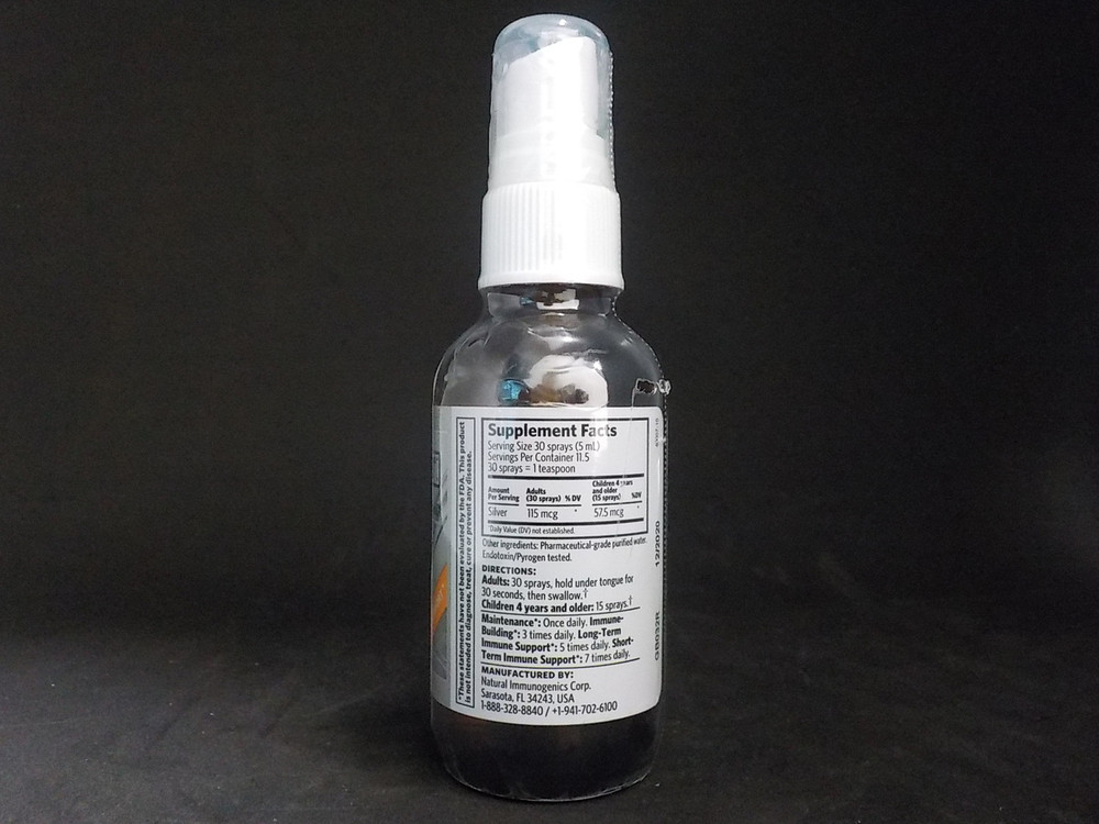 Argentyn Silver Nasal Spray (2oz.) horizontal spray