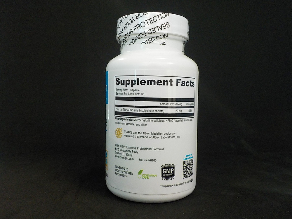Zinc Glycinate 120ct.