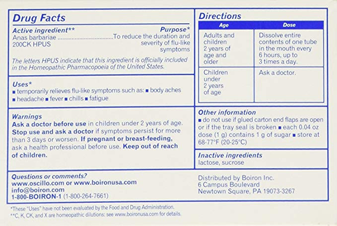 Oscillococcinum (6pack.)