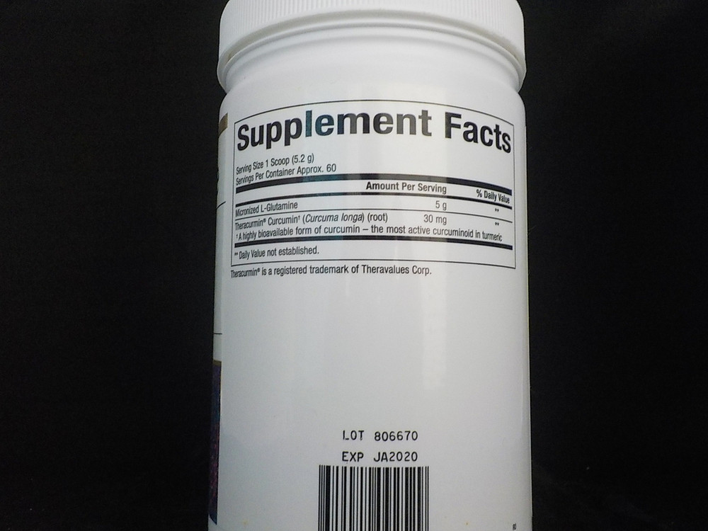 BioClinic Naturals L-Glutamine with TheraCurmin